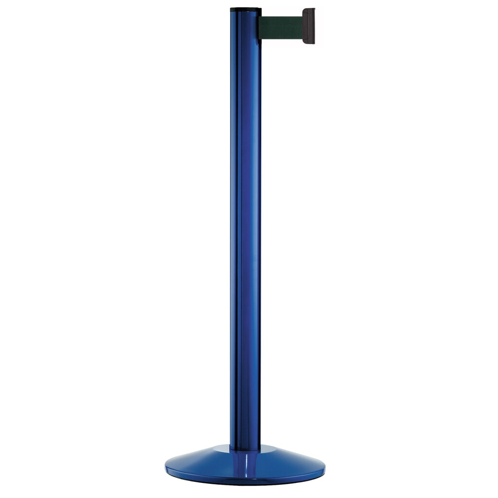 Product afbeelding: Personengeleidingssysteem Classic, staander blauw, olijf