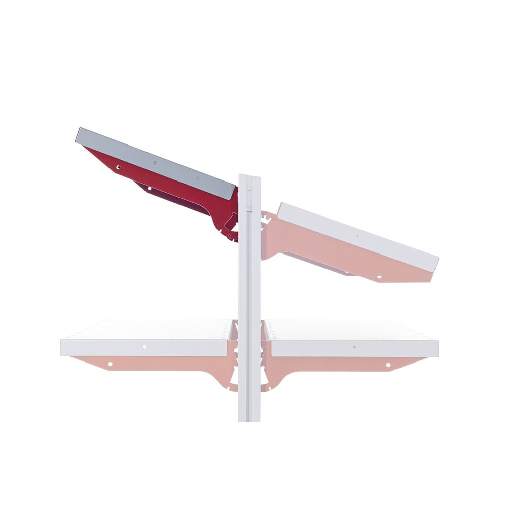 Productafbeelding nr. 3: Aflegbord voor Rocholz paktafels SYSTEM FLEX, BxD 1.000 x 200 mm