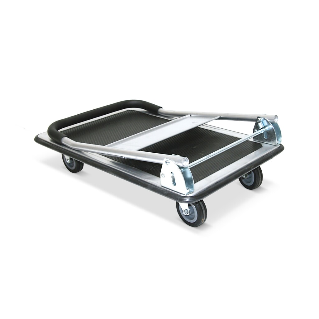 Productafbeelding nr. 2: Plateauwagen BASIC, inklapbaar, cap. 150 kg, laadvlak 470 x 730 mm