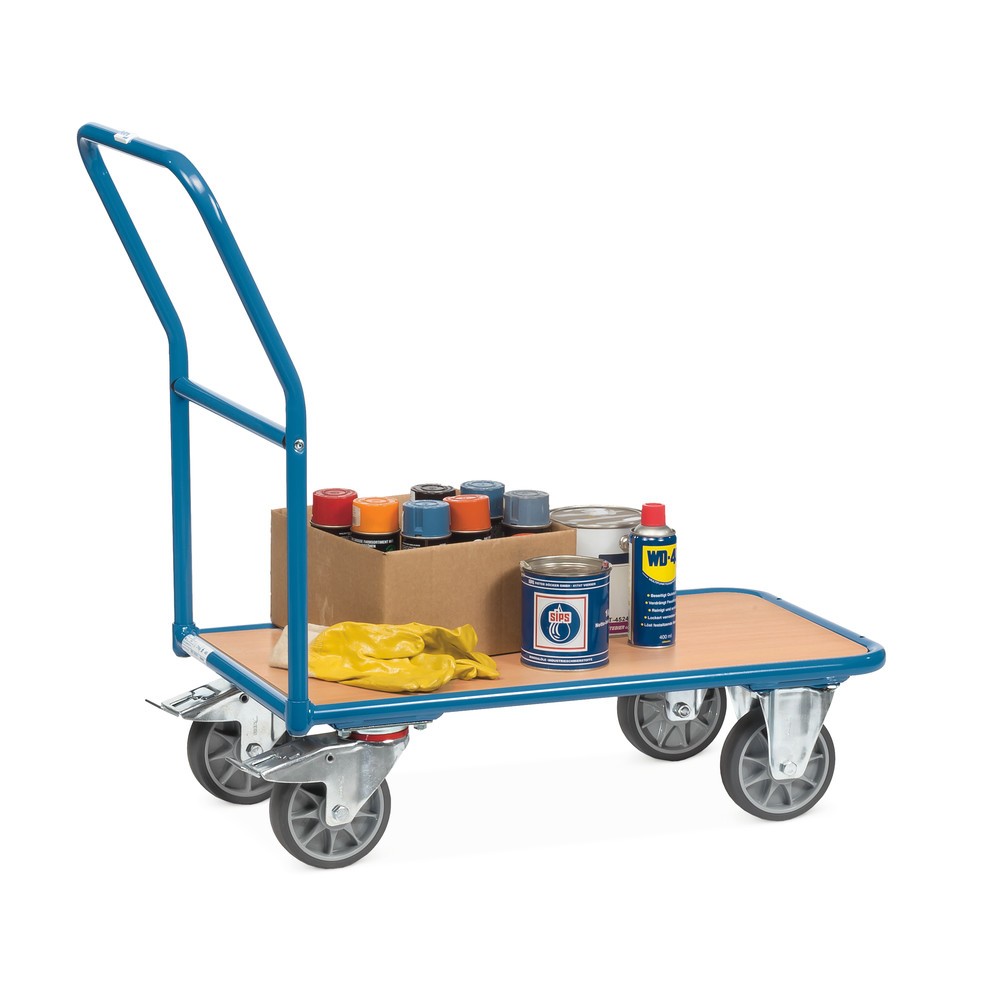 Productafbeelding nr. 2: Plateauwagen fetra® met houten laadvlak bxd 450 x 850 mm, draagvermogen 250 kg