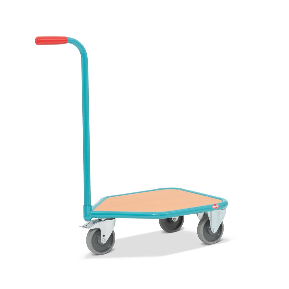Productafbeelding nr. 4: Plateauwagen met dissel Ameise®, houten platform BxD 450 x 450 mm