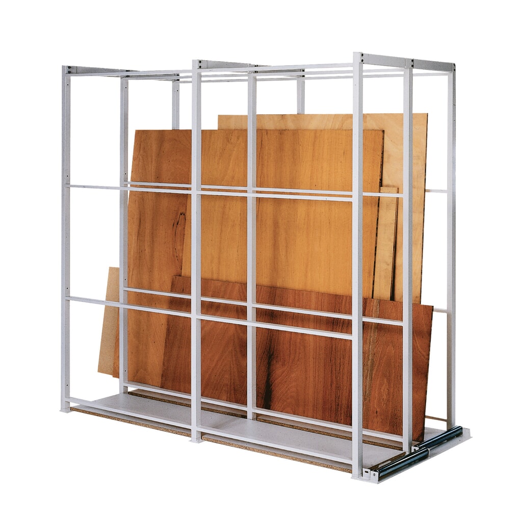 Platenrek, BV, hxbxd 2.285 x 920 x 3.000 mm Product afbeelding: Platenrek, BV, hxbxd 2.285 x 920 x 3.000 mm