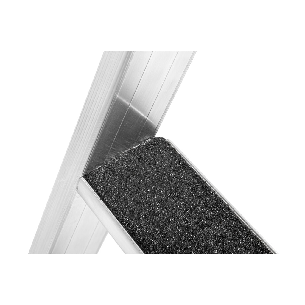 Platformtrap HYMER, R13 coating, met emmerhaak, stahoogte 0,95 m Productafbeelding nr. 3: Platformtrap HYMER, R13 coating, met emmerhaak, stahoogte 0,95 m
