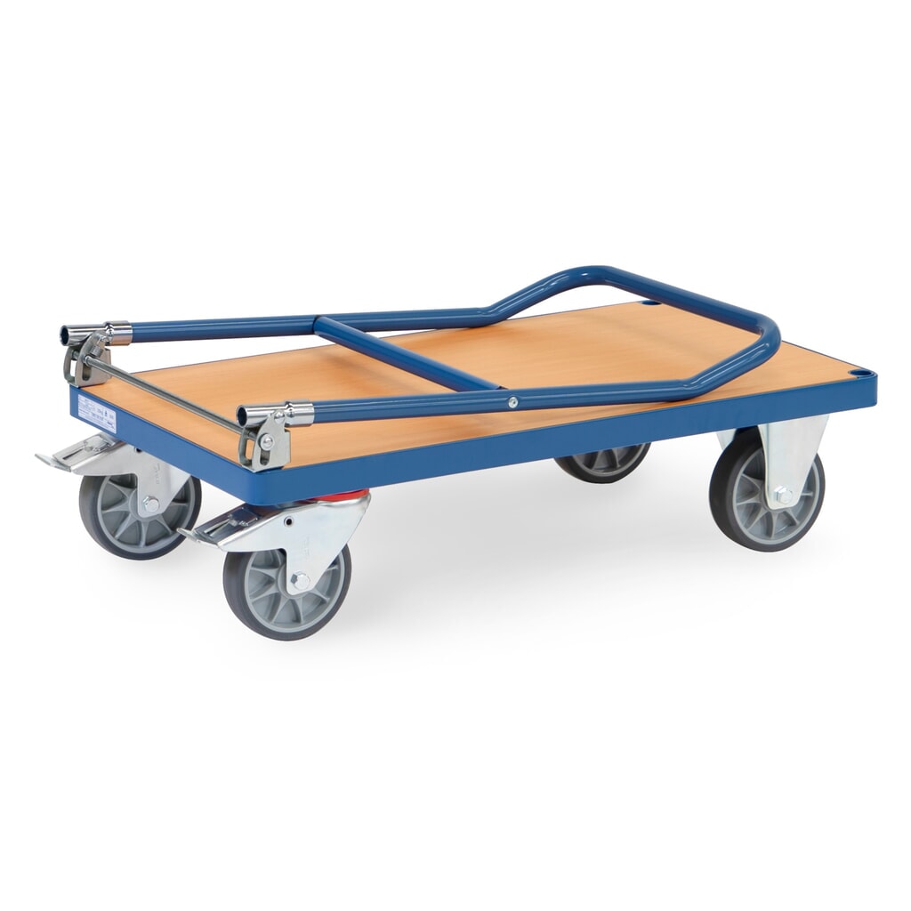 Platformwagen fetra®, klapbaar, draagvermogen 500 kg, laadvlak bxd 850 x 500 mm Productafbeelding nr. 3: Platformwagen fetra®, klapbaar, draagvermogen 500 kg, laadvlak bxd 850 x 500 mm