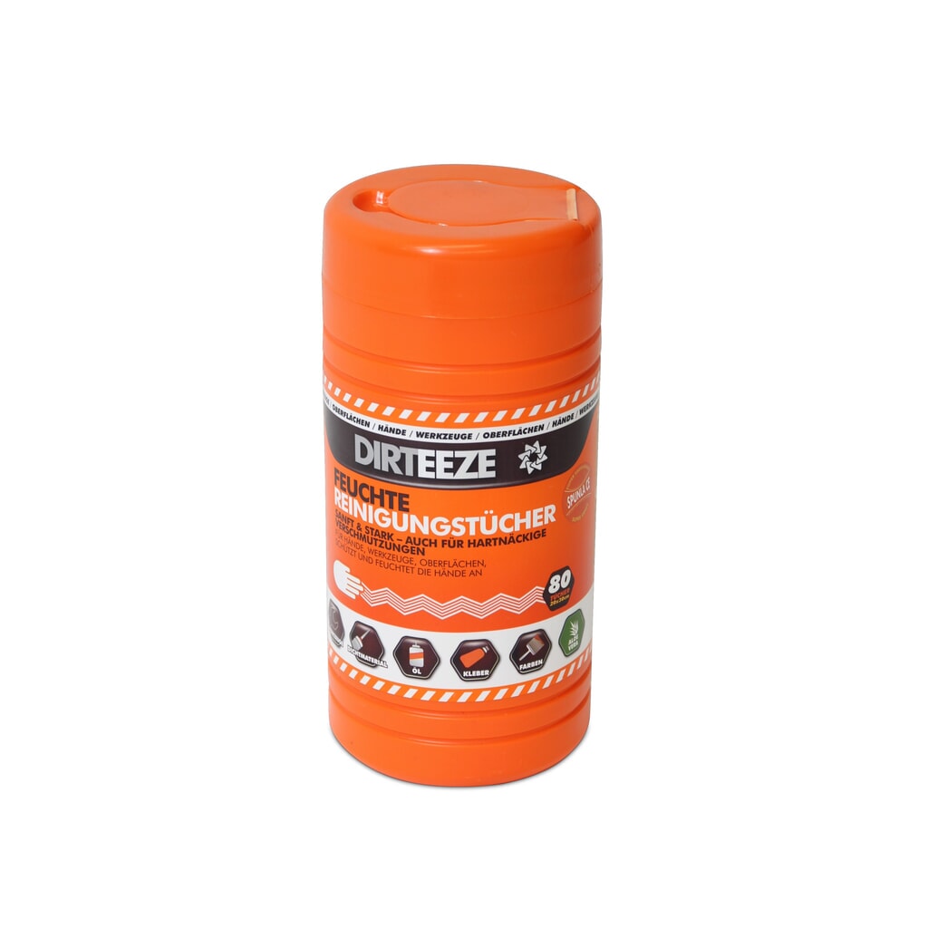 Poetsdoekjes voor olie, verf, lijm + smeervet, geïmpregneerd Product afbeelding: Poetsdoekjes voor olie, verf, lijm + smeervet, geïmpregneerd