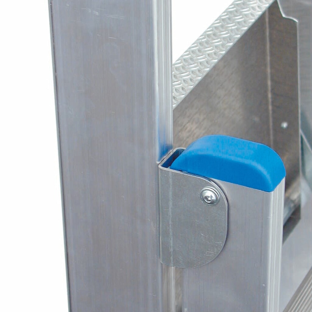 Productafbeelding nr. 2: Professionele dubbele trap KRAUSE®, 1-zijdig begaanbaar, met wielen, standhoogte 0,95 m