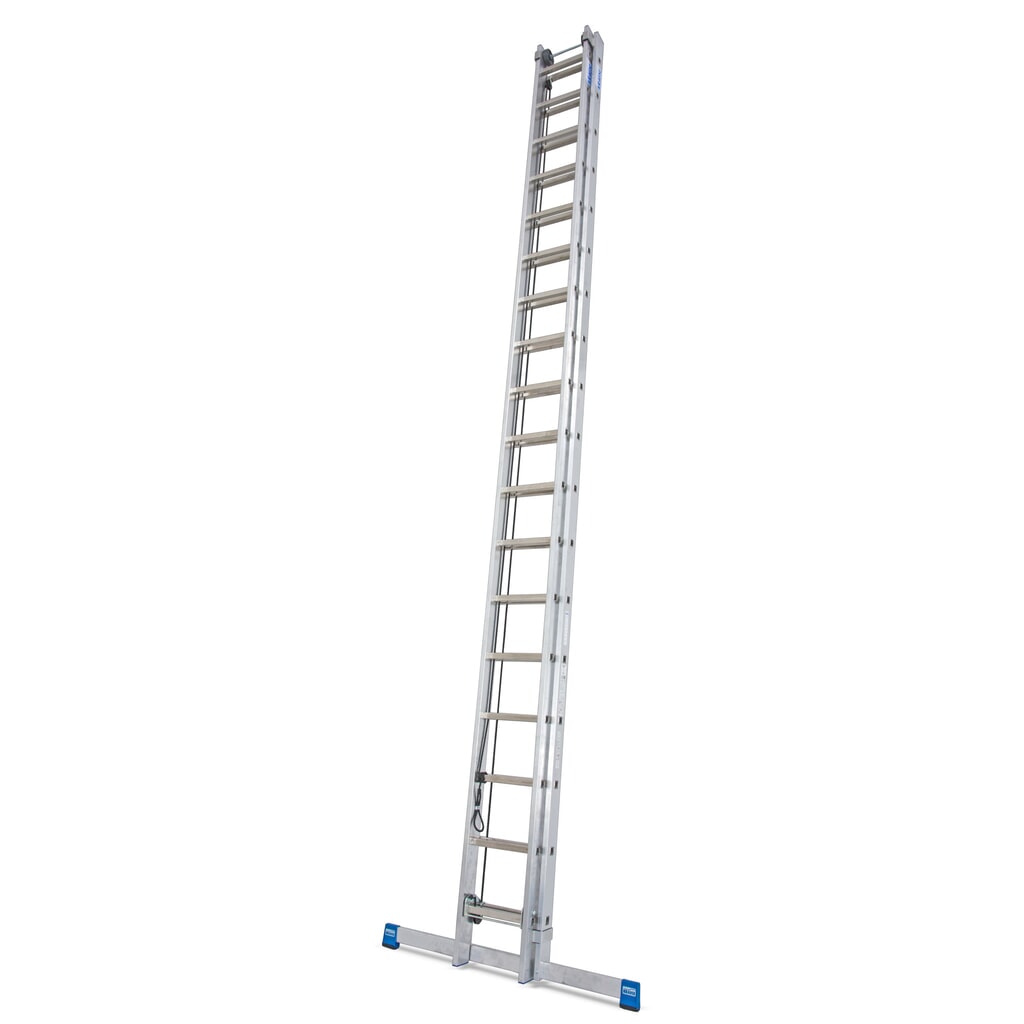 Professionele ladder met touw KRAUSE®, 2-delig, standhoogte 11,70 m Product afbeelding: Professionele ladder met touw KRAUSE®, 2-delig, standhoogte 11,70 m
