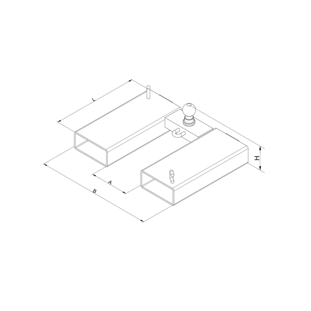 Rangeerhulp Eichinger® voor aanhangwagens met kogelkoppeling / auto-aanhangwagens, zuiver oranje Productafbeelding nr. 2: Rangeerhulp Eichinger® voor aanhangwagens met kogelkoppeling / auto-aanhangwagens, zuiver oranje