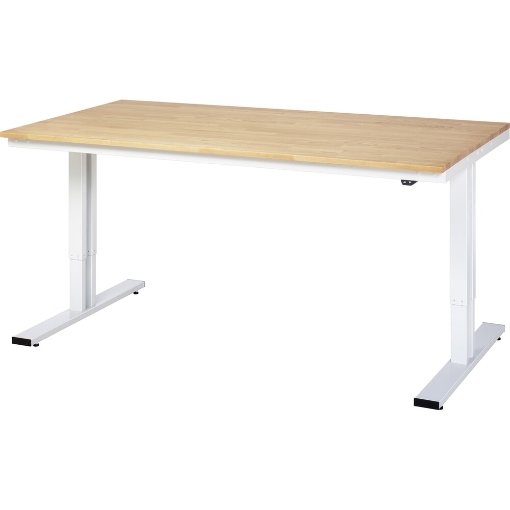 Productafbeelding nr. 5: RAU elektrisch in hoogte verstelbare werktafel serie adlatus 300, h x b x d 720-1.120 x 750 x 800 mm, mdf-werkblad