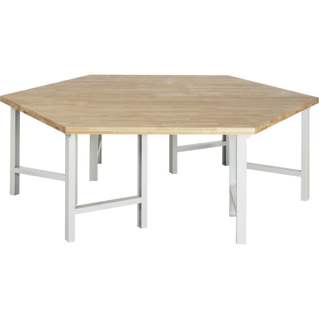 Product afbeelding: RAU groepswerkbank serie 4000, hxbxd 840 x 2.700 x 2.340 mm
