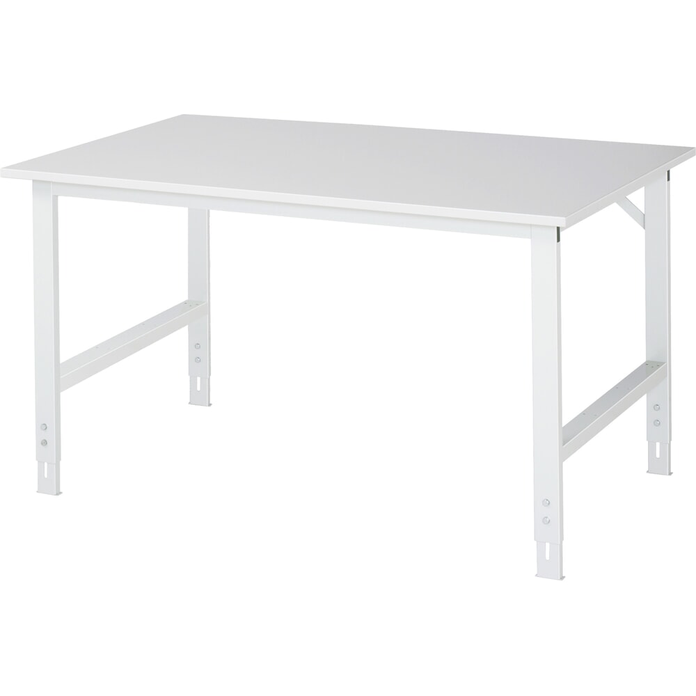 Productafbeelding nr. 1: RAU in hoogte verstelbare werktafel serie TOM, h x b x d 760-1.080 x 1.500 x 1.000 mm, werkblad met melamineharscoating