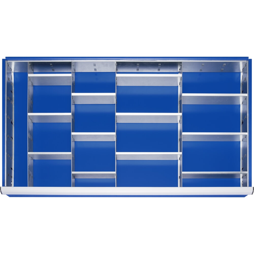 Product afbeelding: RAU indelingsset voor lade, h x b x d 150 x 1.055 x 560 mm, met 4-delige ladeverdelerset en 4 scheidingswanden, maat XXL voor fronthoogte 180-360 mm