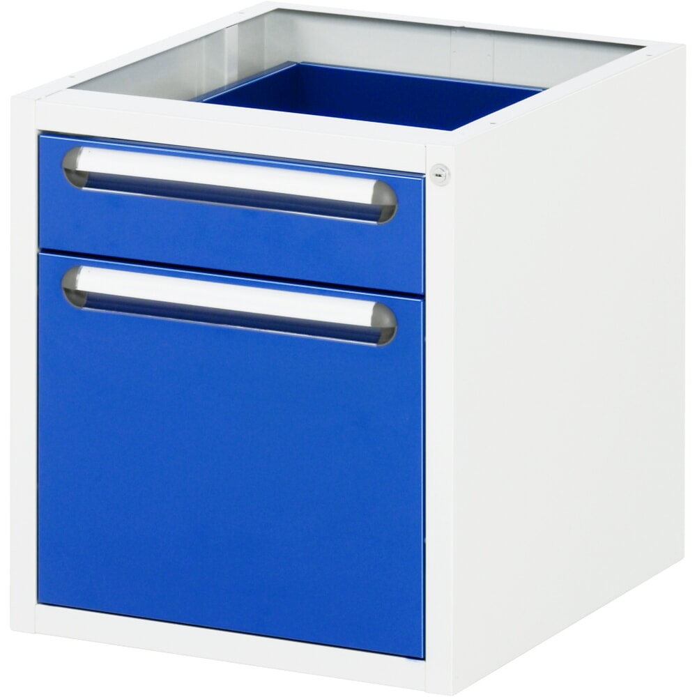 Product afbeelding: RAU onderbouwkast voor werktafel serie TOM, h x b x d 545 x 480 x 600 mm, met 2 lades