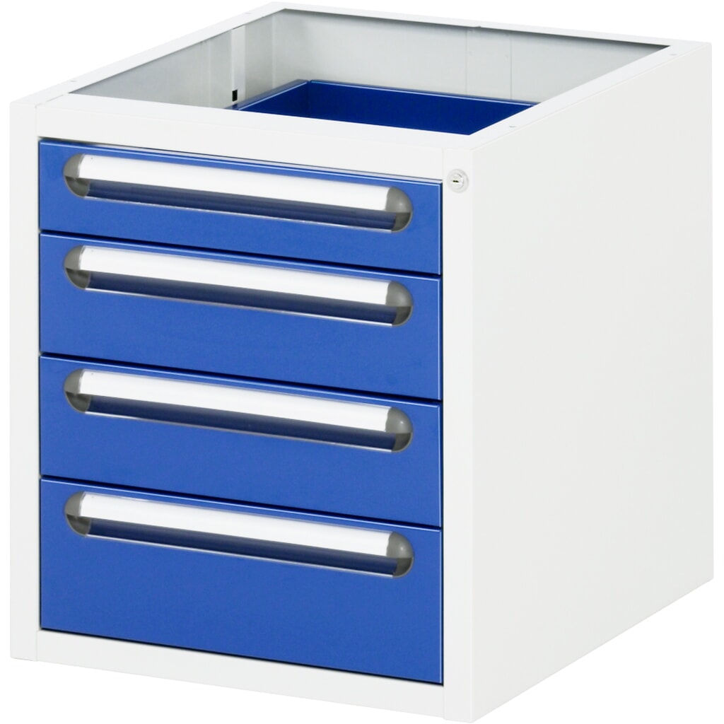 RAU onderbouwkast voor werktafel serie TOM, h x b x d 545 x 480 x 600 mm, met 4 lades Product afbeelding: RAU onderbouwkast voor werktafel serie TOM, h x b x d 545 x 480 x 600 mm, met 4 lades