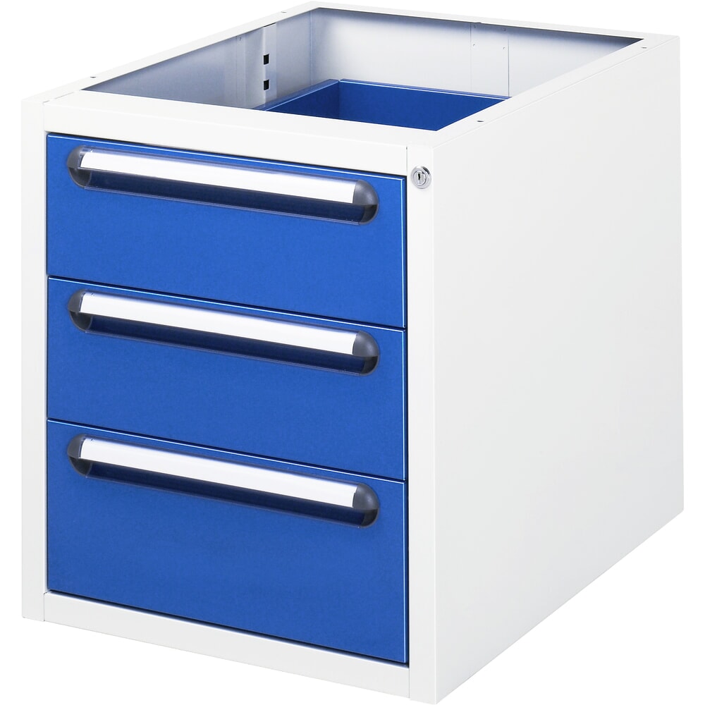 Product afbeelding: RAU onderbouwkast voor werktafel serie TOM, h x b x d 545 x 480 x 600 mm, met 3 lades