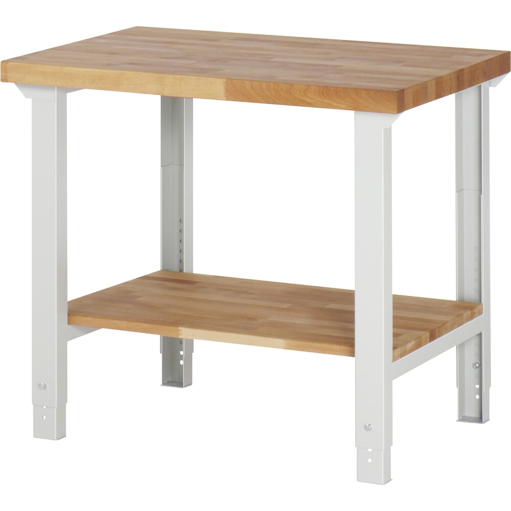 Productafbeelding nr. 1: RAU werkbank serie 7000, h x b x d 790-1.140 x 1.000 x 700 mm, legbord onderaan