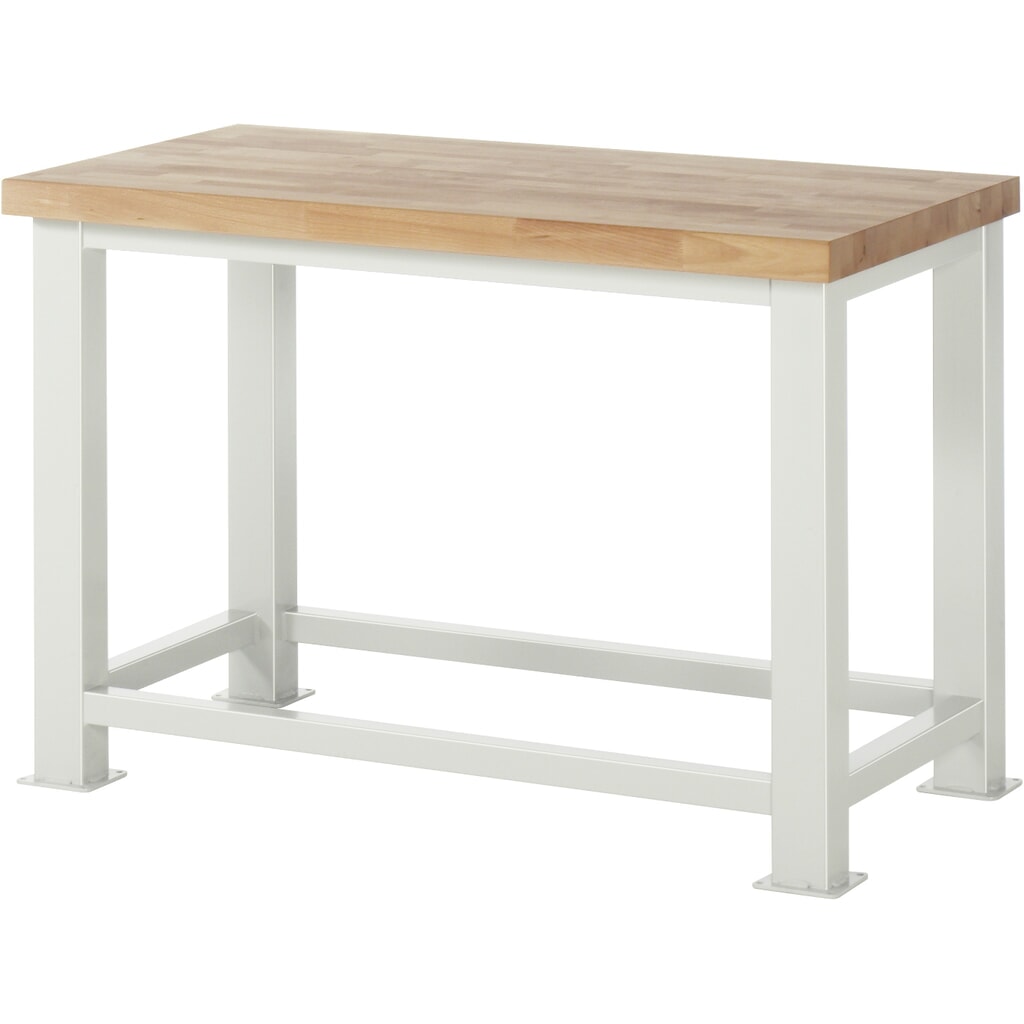 RAU werkbank voor zwaar gebruik, hxbxd 850 mm x 1250 mm x 700 mm Product afbeelding: RAU werkbank voor zwaar gebruik, hxbxd 850 mm x 1250 mm x 700 mm