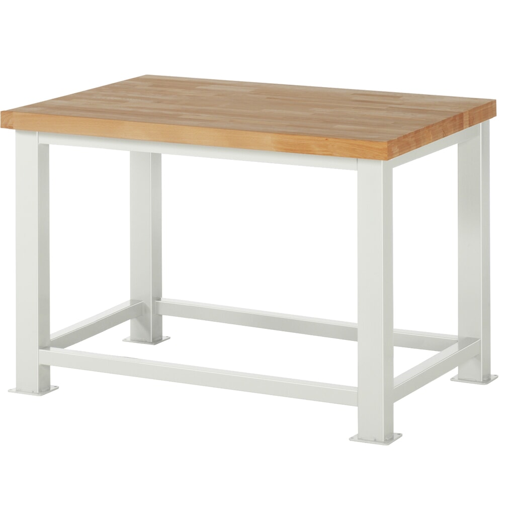 RAU werkbank voor zwaar gebruik, hxbxd 850 mm x 1250 mm x 900 mm Product afbeelding: RAU werkbank voor zwaar gebruik, hxbxd 850 mm x 1250 mm x 900 mm