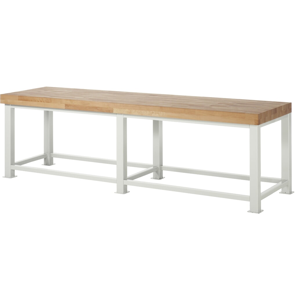 RAU werkbank voor zwaar gebruik, hxbxd 900 mm x 3000 mm x 900 mm Product afbeelding: RAU werkbank voor zwaar gebruik, hxbxd 900 mm x 3000 mm x 900 mm