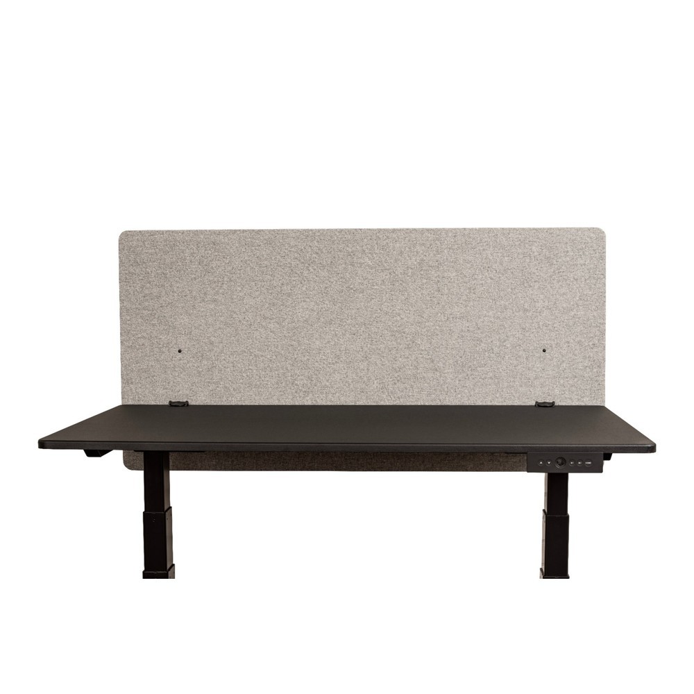 Productafbeelding nr. 1: RECLAIM akoestisch paneel voor bureau, rugwand, breedte 1.200 mm, lichtgrijs