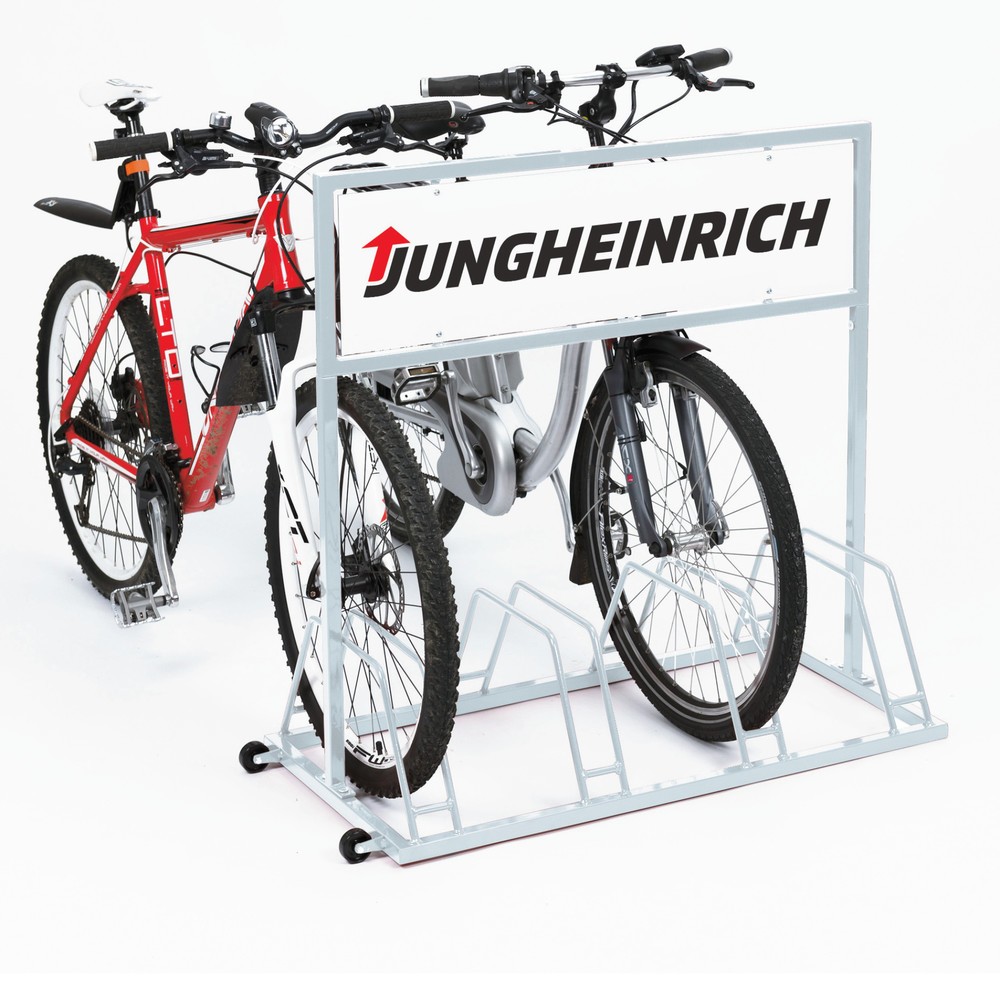 Product afbeelding: Reclamebord met digitale print voor fietsrek met reclame