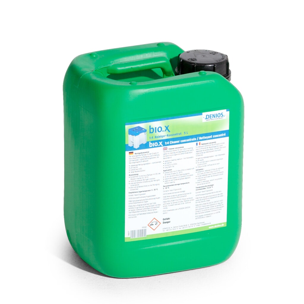 Product afbeelding: Reinigingsmiddel bio.x concentraat, 5-l-jerrycan