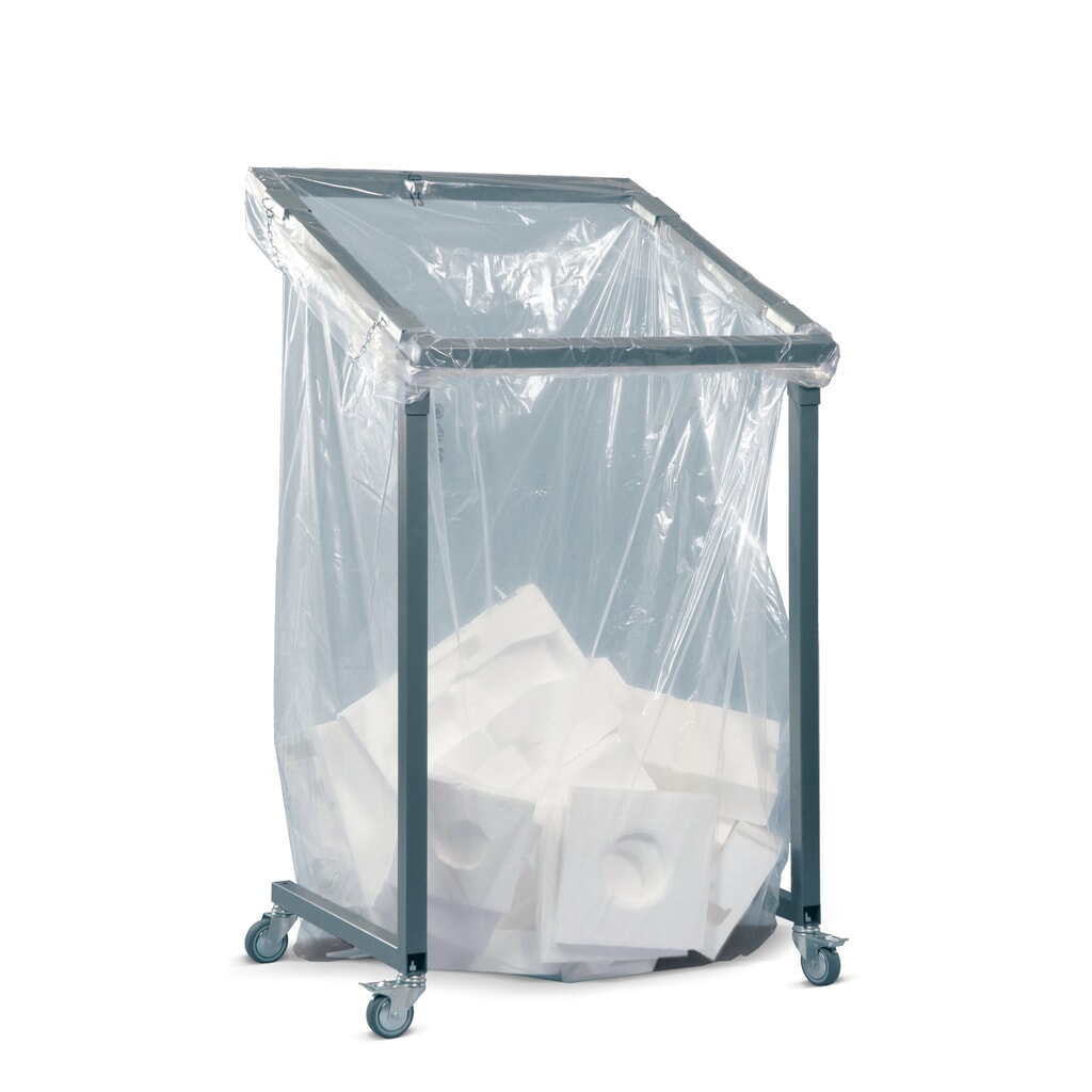 RENNER Renner Kringloopafvalbak 1.000 liter, van plaatstaal, met deksel, gepoedercoat Productafbeelding nr. 3: RENNER Renner Kringloopafvalbak 1.000 liter, van plaatstaal, met deksel, gepoedercoat