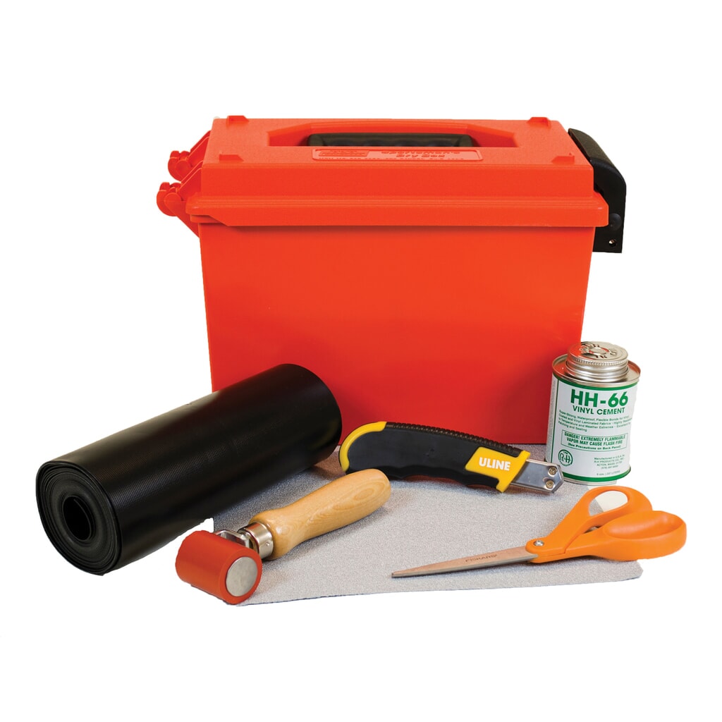 Repairkit Justrite QuickBerm®, vinyl reparatieset Product afbeelding: Repairkit Justrite QuickBerm®, vinyl reparatieset