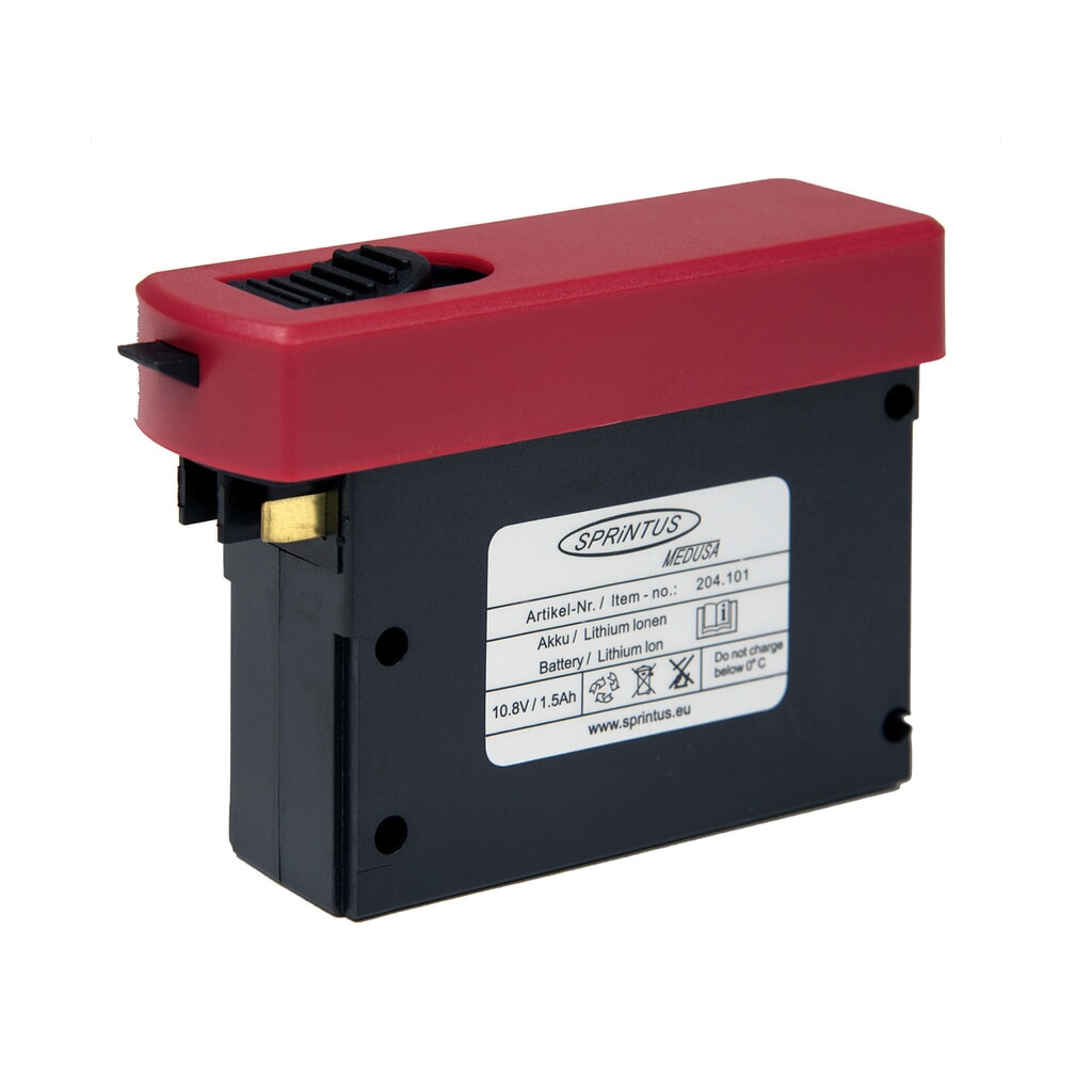 Reserveaccu voor schrobmachine SPRiNTUS MEDUSA, 10,8/1,5 V/Ah Product afbeelding: Reserveaccu voor schrobmachine SPRiNTUS MEDUSA, 10,8/1,5 V/Ah