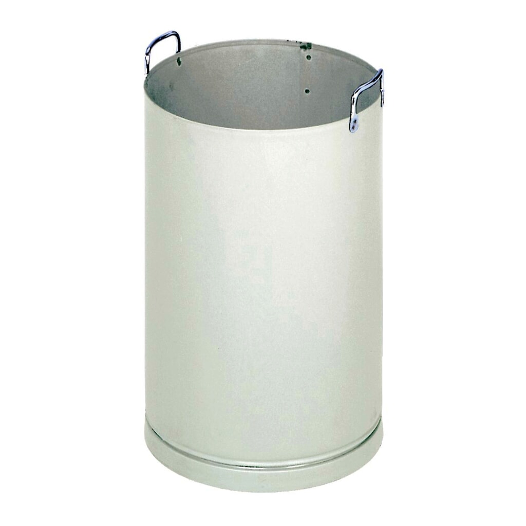 Binnenbak voor as-/afvalbakcombinatie VAR®, van roestvast staal, staand model, hxØ 490 x 295 mm Product afbeelding: Binnenbak voor as-/afvalbakcombinatie VAR®, van roestvast staal, staand model, hxØ 490 x 295 mm