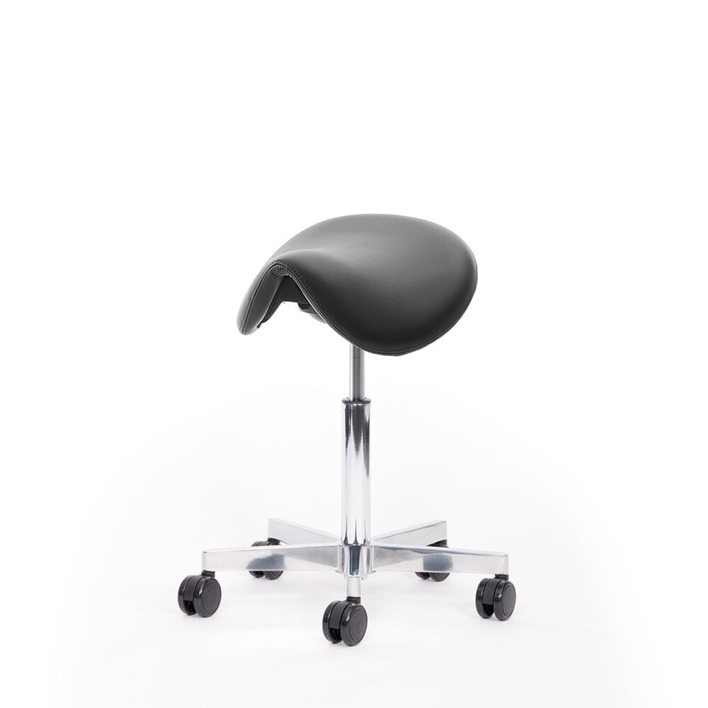 Productafbeelding nr. 3: Rolkruk met zadelzitting lento sella SL10, Skai® kunstleer, zwart