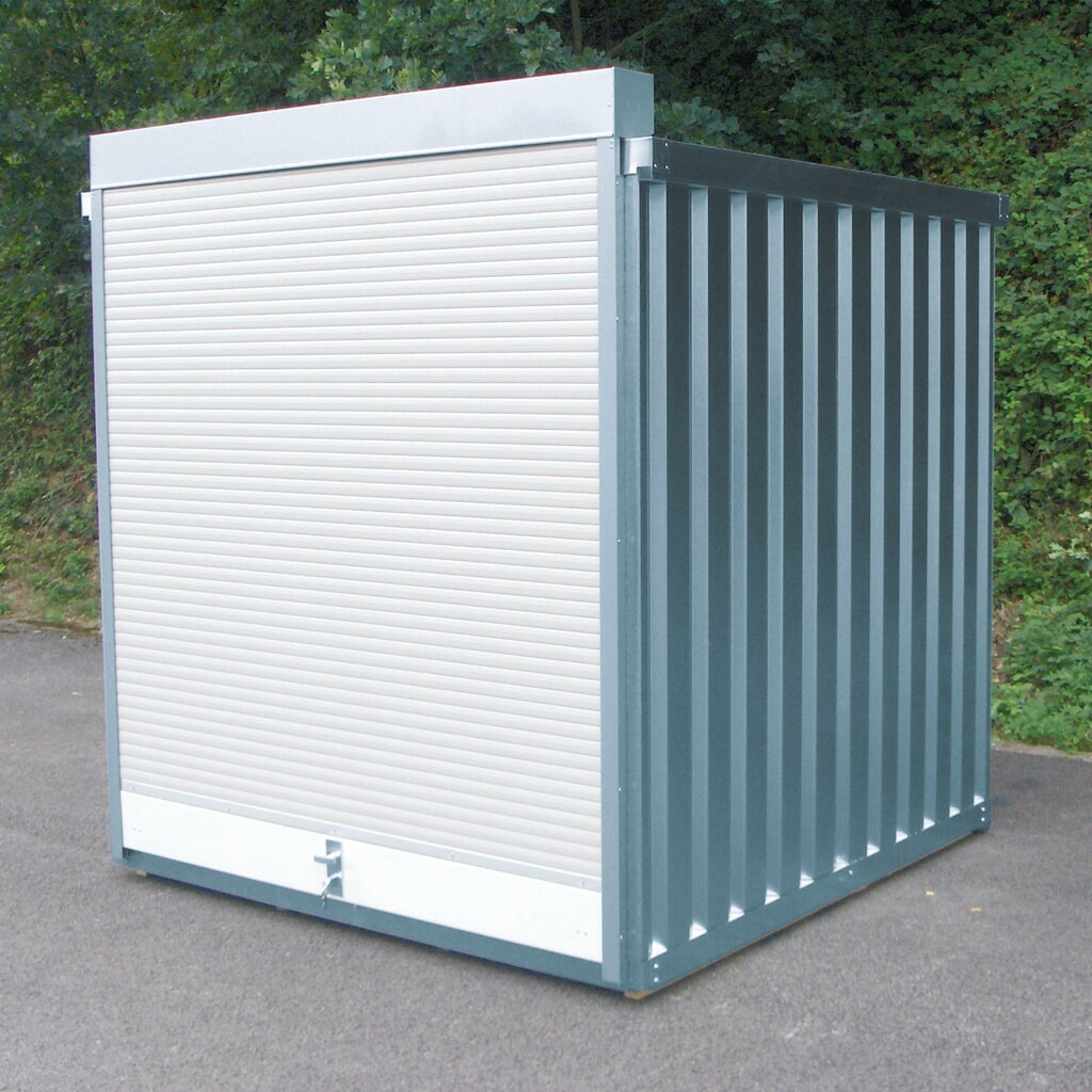 Rolluikbox met aluminium rolluik, hxbxd 2.320 x 2.100 x 1.140 mm Product afbeelding: Rolluikbox met aluminium rolluik, hxbxd 2.320 x 2.100 x 1.140 mm