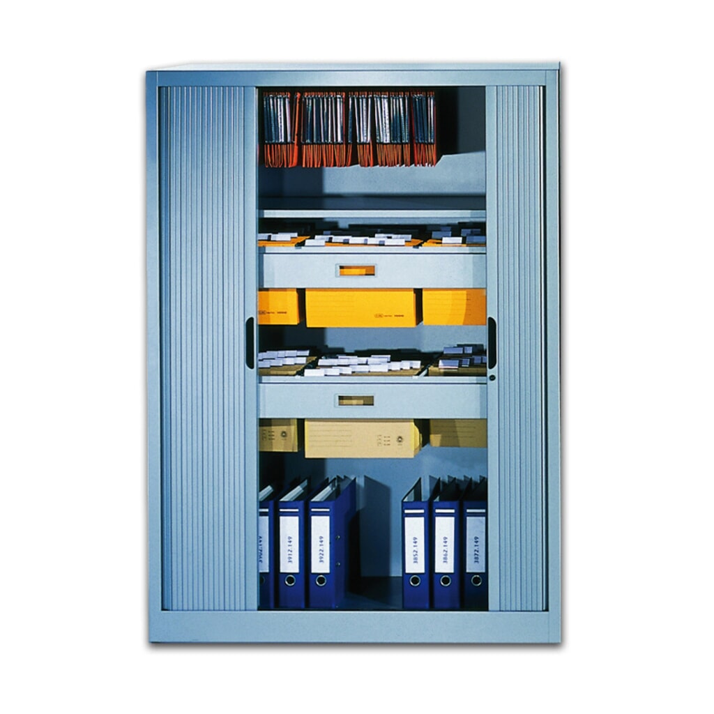 Rolluikkast C+P, 3 OH, breedte 800 mm, zwartgrijs Product afbeelding: Rolluikkast C+P, 3 OH, breedte 800 mm, zwartgrijs