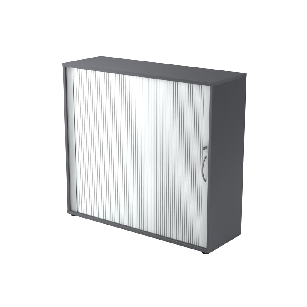Product afbeelding: Hammerbacher rolluikk.hor. 3 OH 120 cm BM grafiet / zilver