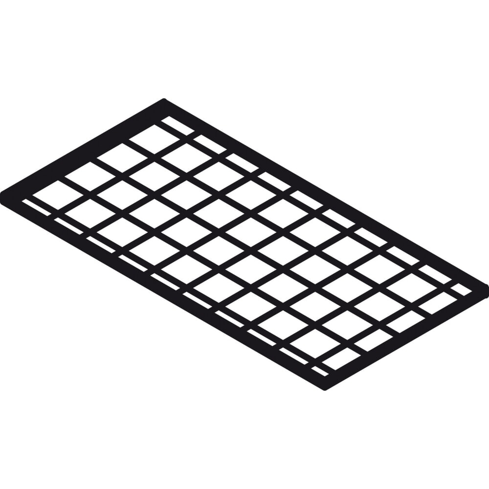 Product afbeelding: Roosterlegbord, B 1.000 x D 500 mm, verzinkt