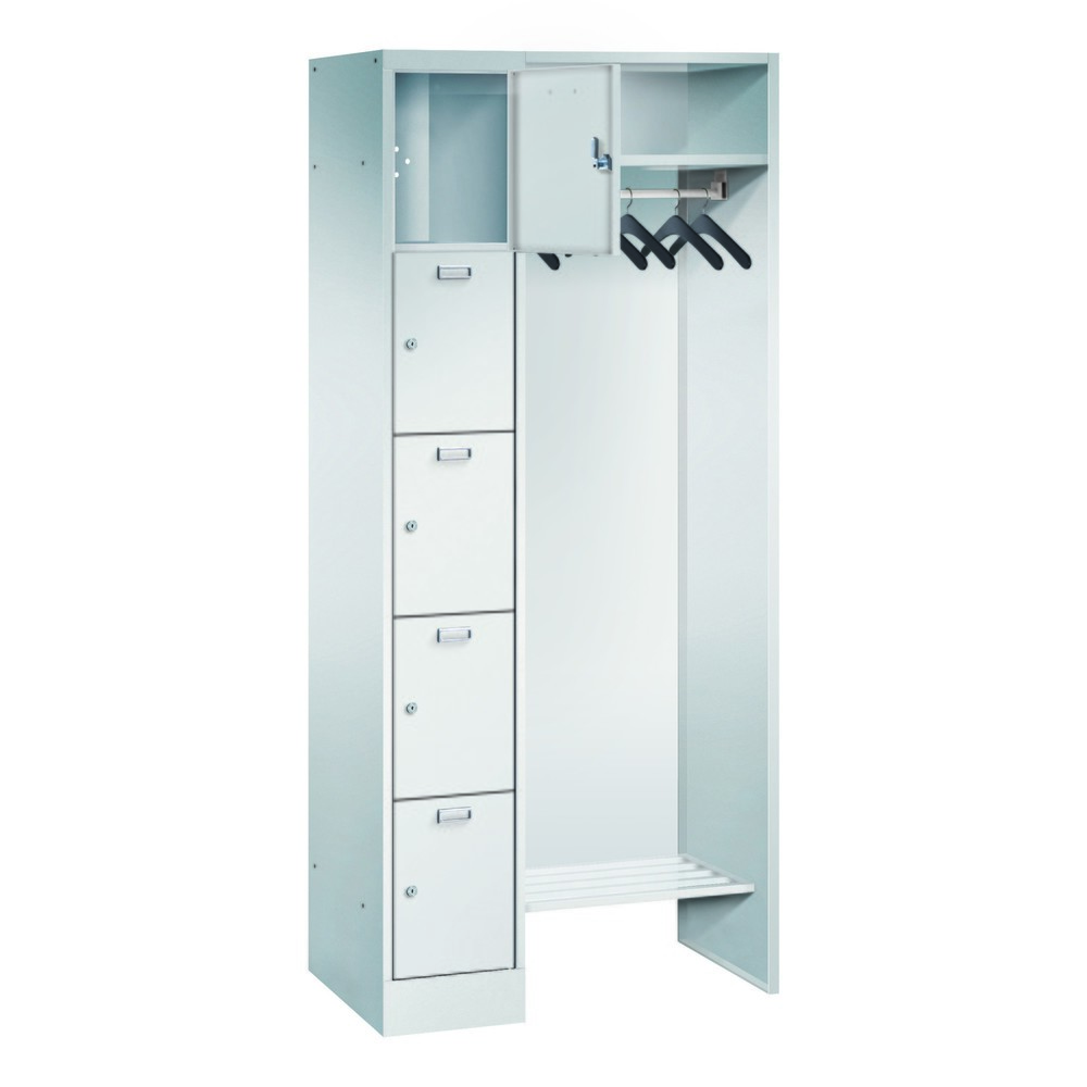 Productafbeelding nr. 1: Achterwand voor PAVOY lockerkast met 5 opbergplaatsen, 1x 450 mm