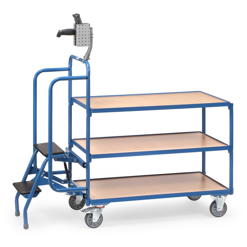 Scannerhouder voor orderpickwagen fetra®, hxbxd 150 x 120 x 87 mm Productafbeelding nr. 4: Scannerhouder voor orderpickwagen fetra®, hxbxd 150 x 120 x 87 mm