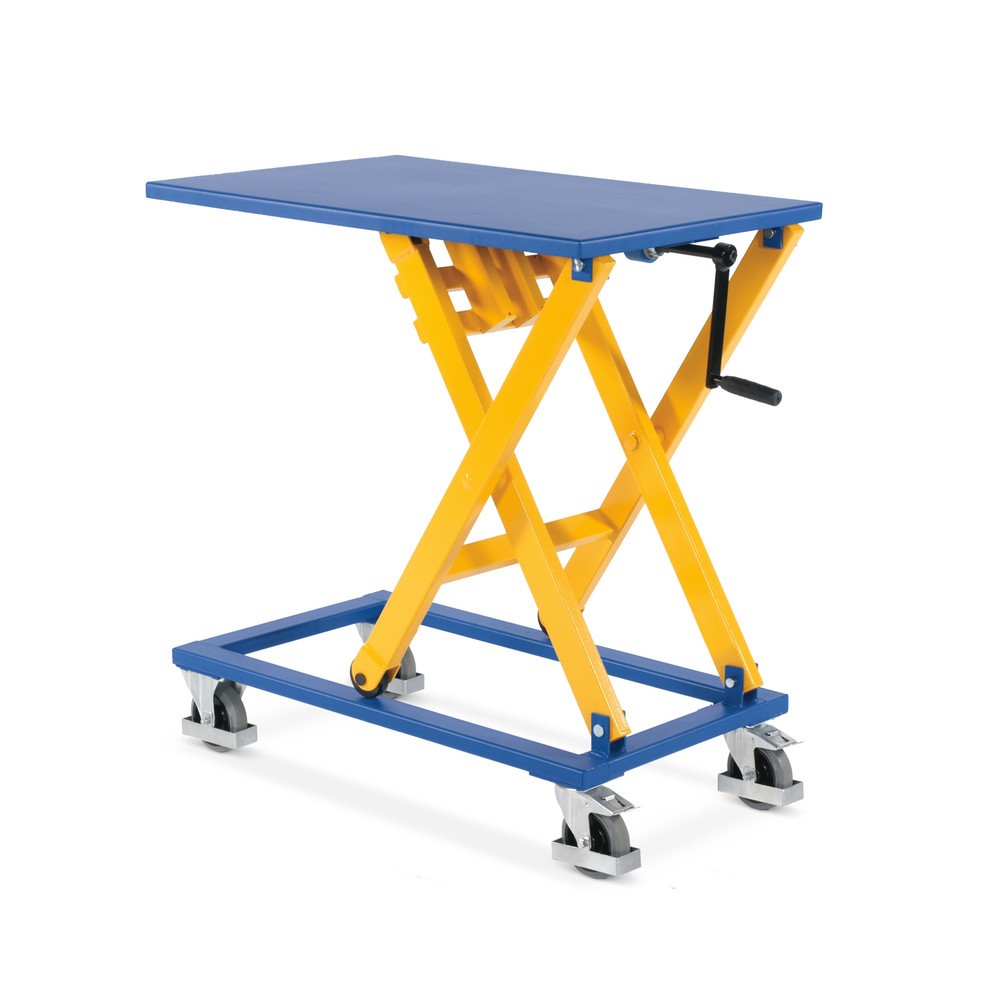 Product afbeelding: Schaarheftafel met spindel, capaciteit 300 kg, platform van 950 x 600 mm