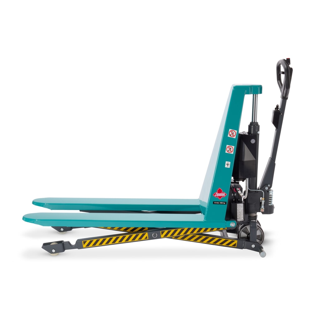 Productafbeelding nr. 13: Schaarhefwagen Ameise® PTM 1.0 elektrohydraulisch, draagvermogen 1.000 kg, vorklengte 1.150 mm, polyurethaan / nylon