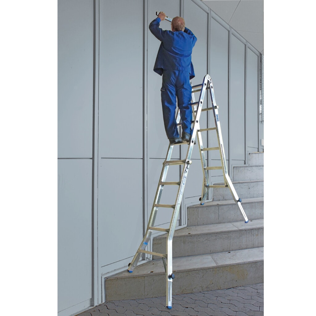 Productafbeelding nr. 7: Scharnier-telescoopladder KRAUSE® met 4 geïntegreerde boomverlengingen, max. lengte 5,35 m
