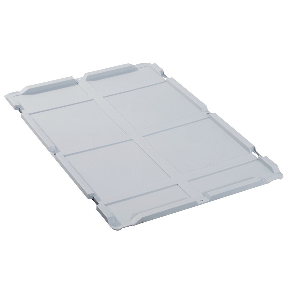 Product afbeelding: Scharnierdeksel, zonder sluitingen, voor euro-stapelbak, voor bxd 600 x 400 mm