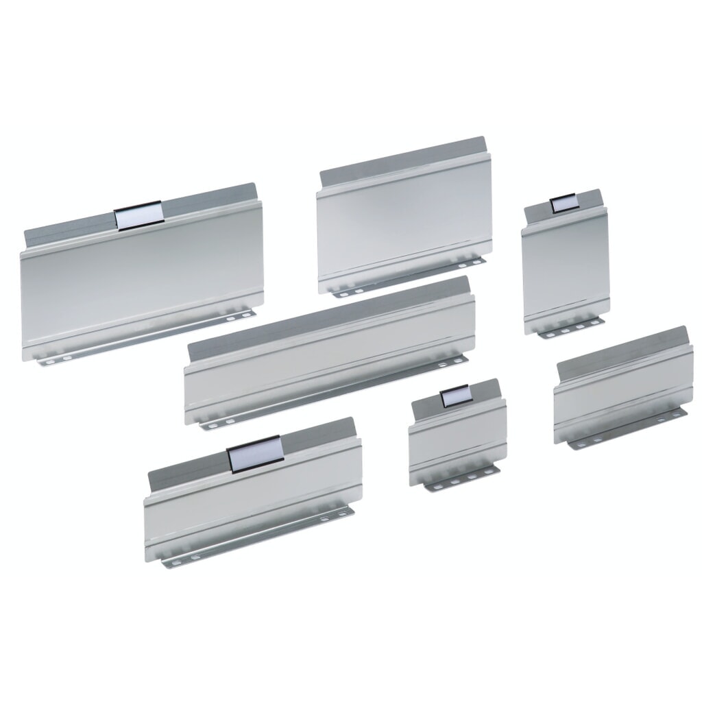 Scheidingspanelen LISTA 2-18E, lengtes 31-303 mm, 5 stuks, lengte 48 mm, voor fronthoogte 50 mm Product afbeelding: Scheidingspanelen LISTA 2-18E, lengtes 31-303 mm, 5 stuks, lengte 48 mm, voor fronthoogte 50 mm