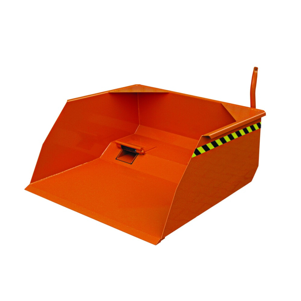 Product afbeelding: Schepbak Eichinger® met doorsteek voor heftruck, 1.500 kg, 300 liter zuiver oranje