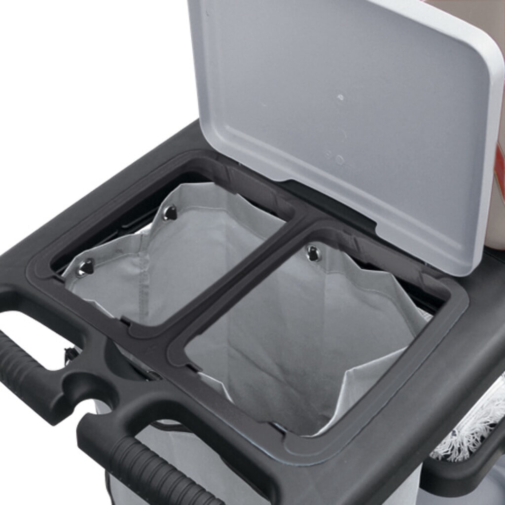 Servicewagen, emmer 2x 17 liter + 4x 4 liter Productafbeelding nr. 3: Servicewagen, emmer 2x 17 liter + 4x 4 liter