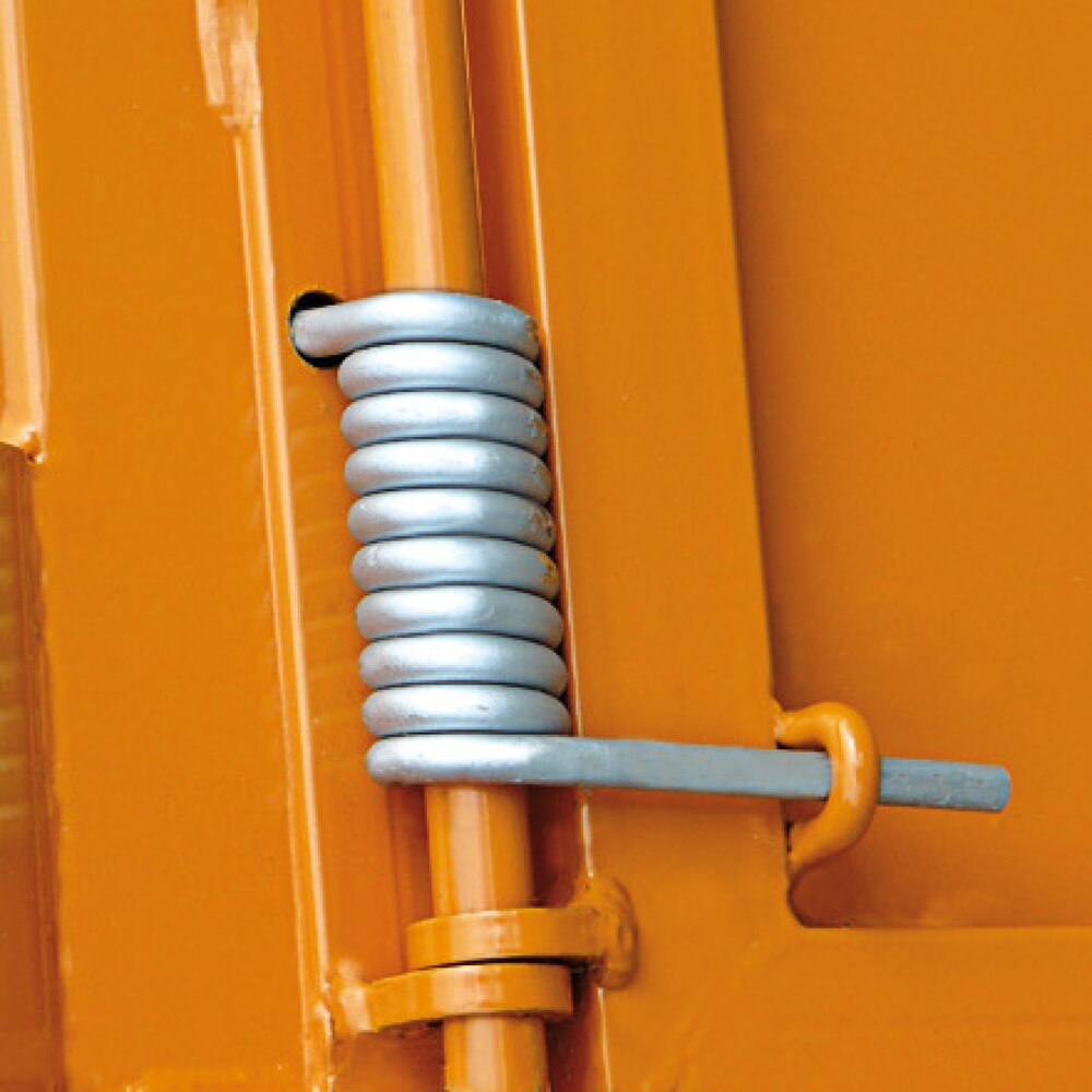 Productafbeelding nr. 2: Silocontainer Eichinger® met grote stortklep, 300 liter zuiver oranje