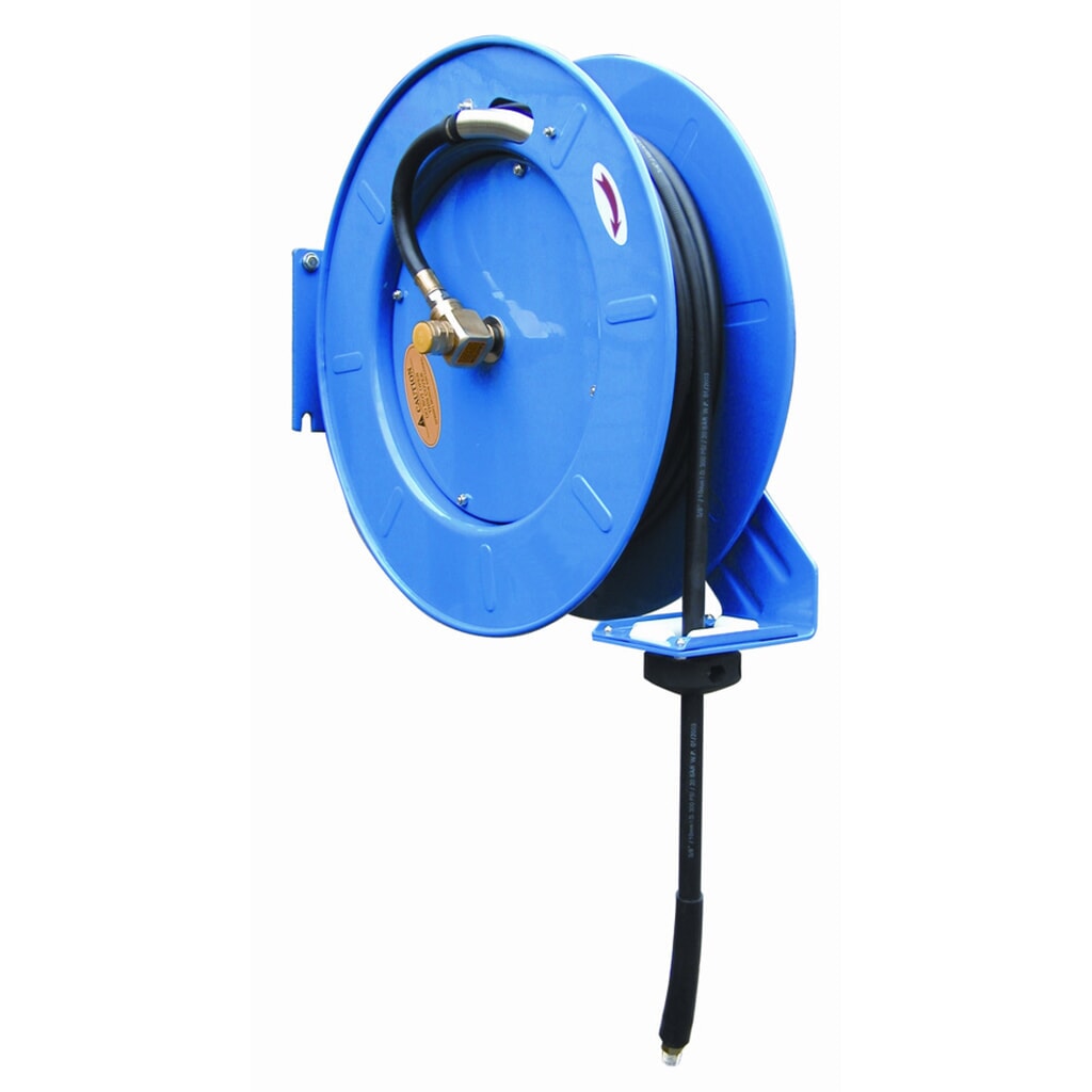 Haspel voor water en lucht tot 20 bar, slanglengte 10 m, draad ¼" Product afbeelding: Haspel voor water en lucht tot 20 bar, slanglengte 10 m, draad ¼"