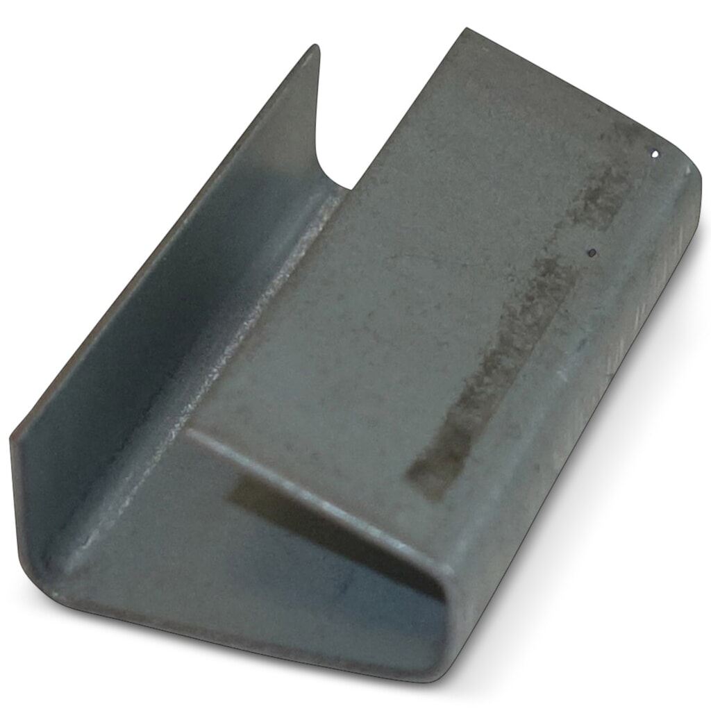Product afbeelding: Sluithulzen voor kunststofband, Instap, voor bandbreedte 13 mm, 2.000 stuks per verpakkingseenheid
