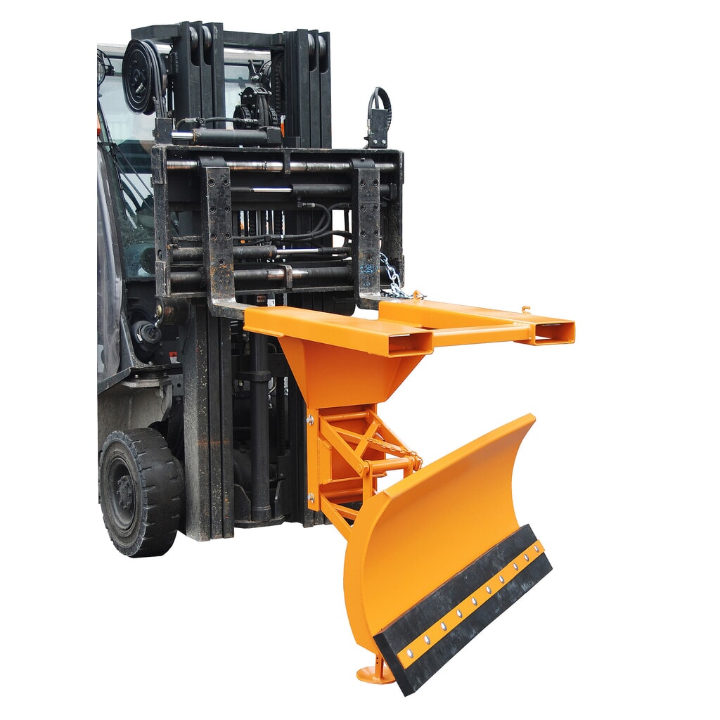 Sneeuwschuiver Bauer® SCH-P-G 150, gelakt, geeloranje Product afbeelding: Sneeuwschuiver Bauer® SCH-P-G 150, gelakt, geeloranje