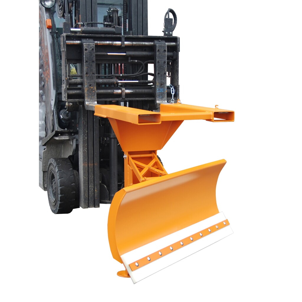 Sneeuwschuiver Bauer® SCH-P-V 150, gelakt, geeloranje Product afbeelding: Sneeuwschuiver Bauer® SCH-P-V 150, gelakt, geeloranje