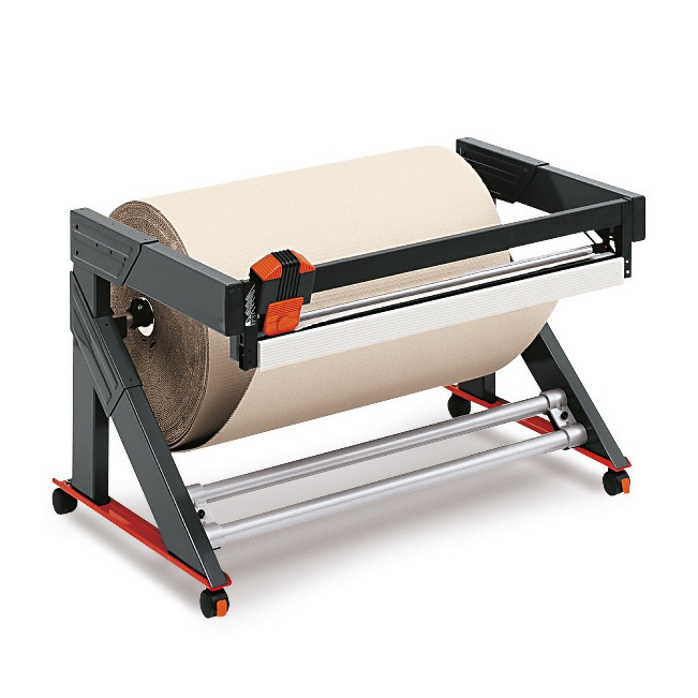 Product afbeelding: Rocholz ondertafel-snijstandaard Stabil, mobiele uitvoering, rolgewicht max. 200 kg, snijbreedte 1.250 mm